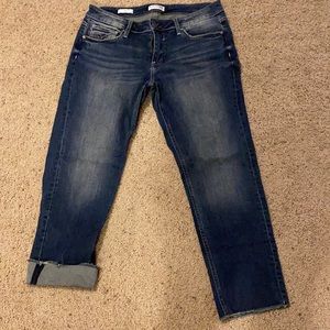 Vigoss dark wash crop jeans